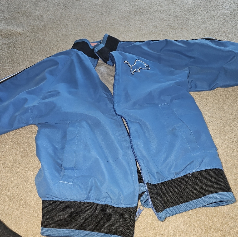 Detroit Lions Reebok kids jacket size 8